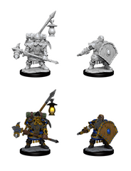 DND FRAMEWORKS: DWARF FIGHTER MALE